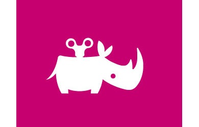 Clockwork rhino logo